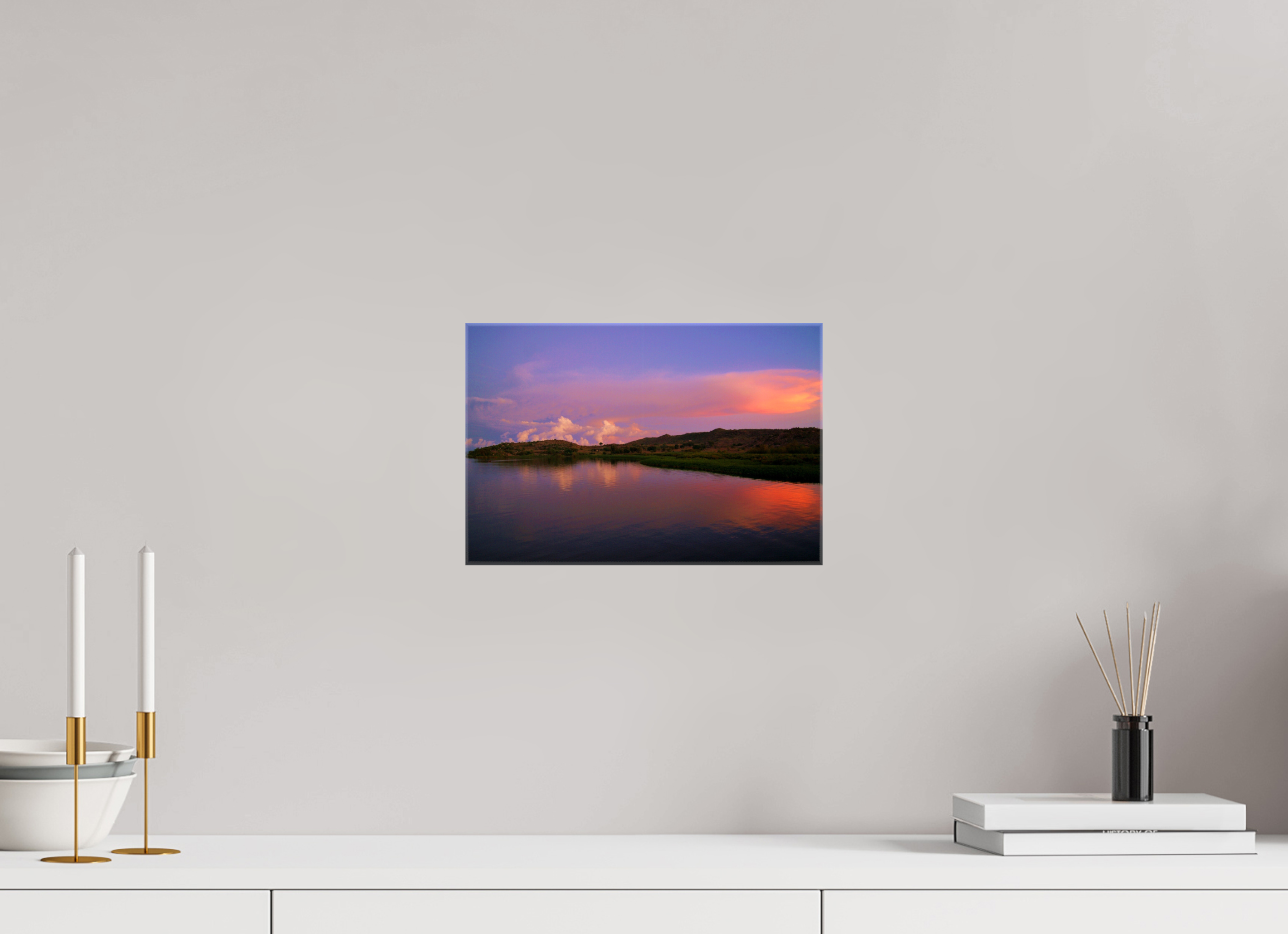 30 x 20 cm, Canvases Unframed Sunrise Hues - Tanzania