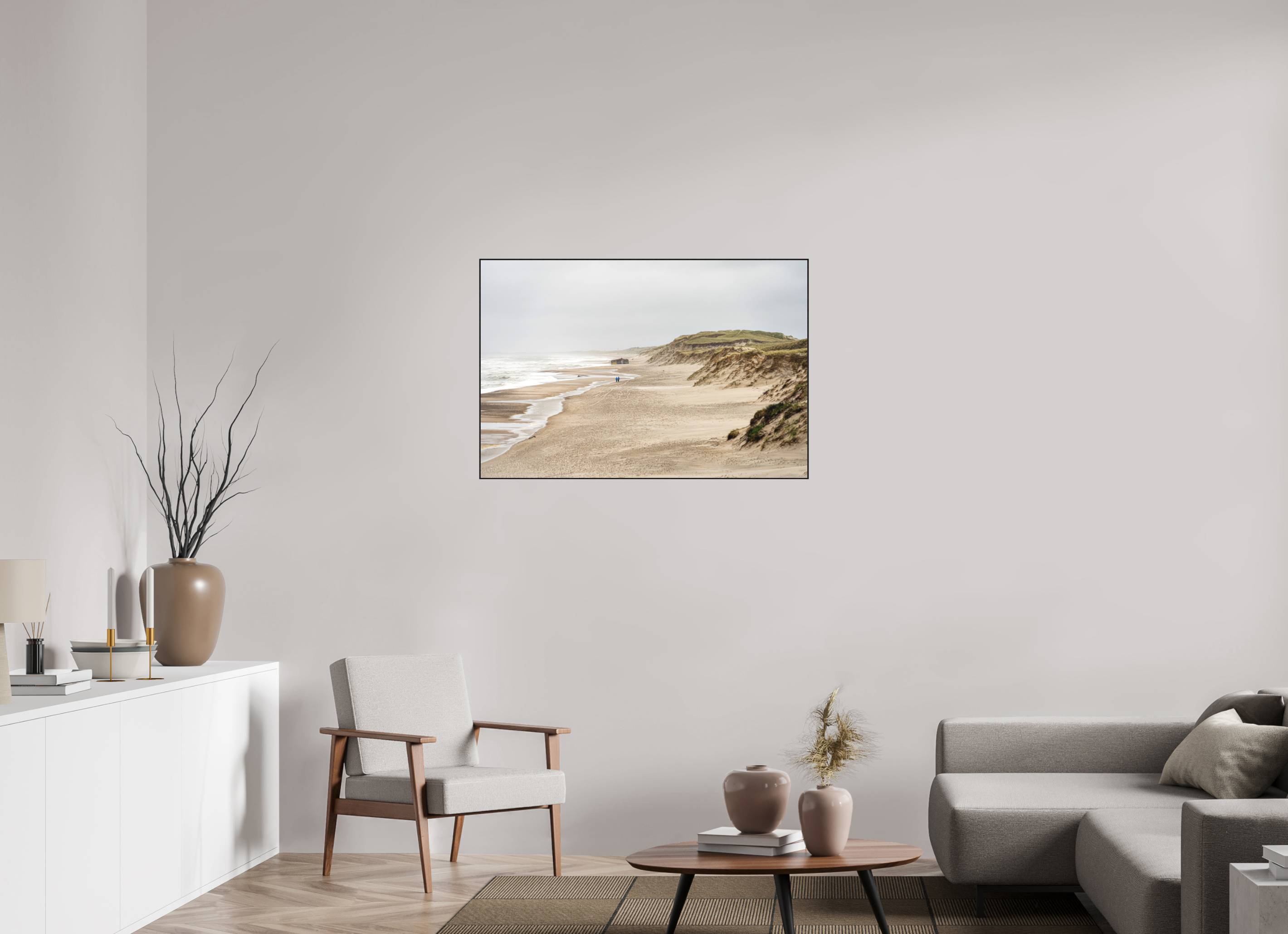 105 x 70 cm, Solid Wood Artbox Wild Shores