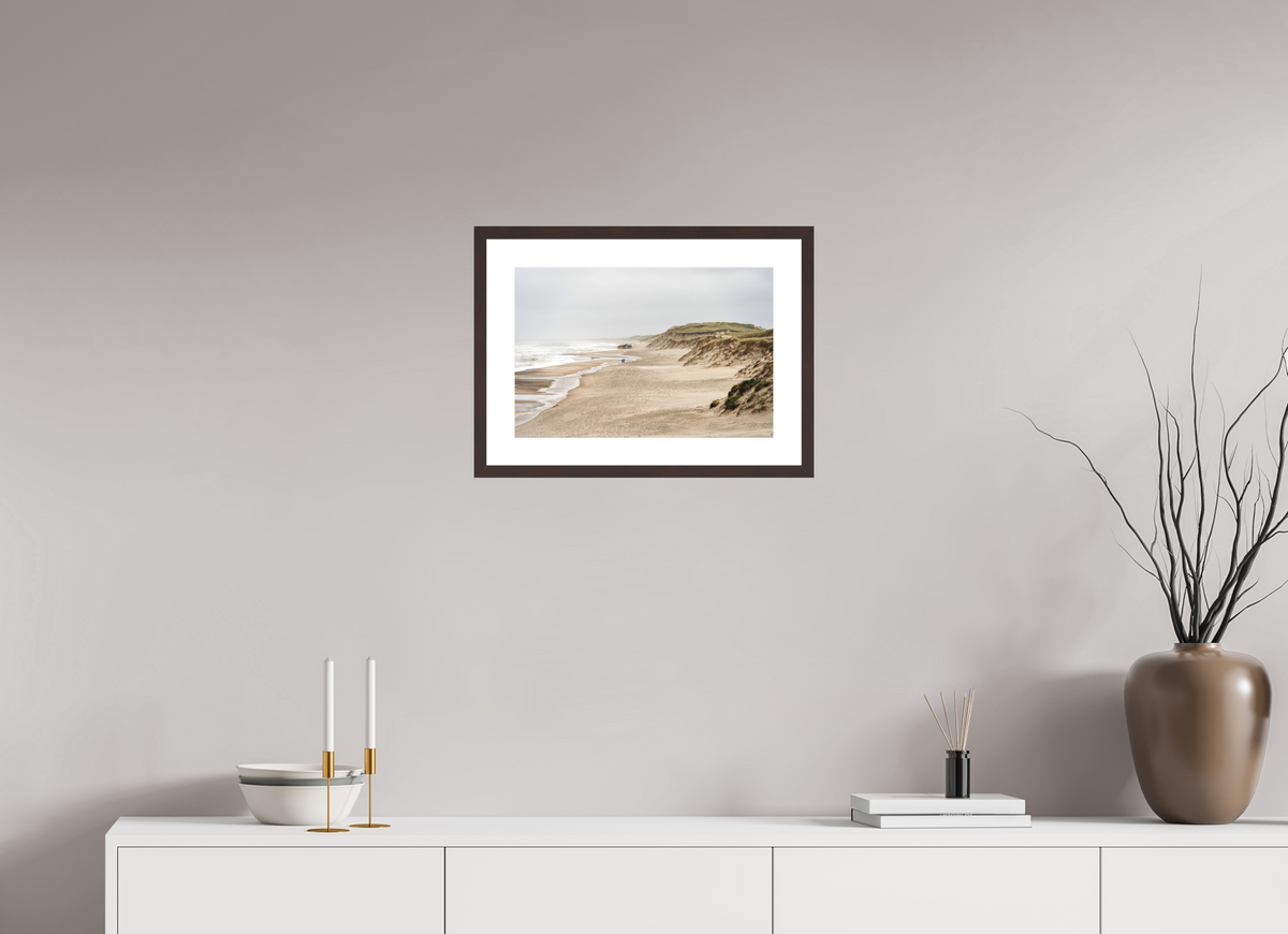 45 x 30 cm, Baryta Prestige II with Matte Float Glass Northern Dunes - Hvide Sande - Denmark