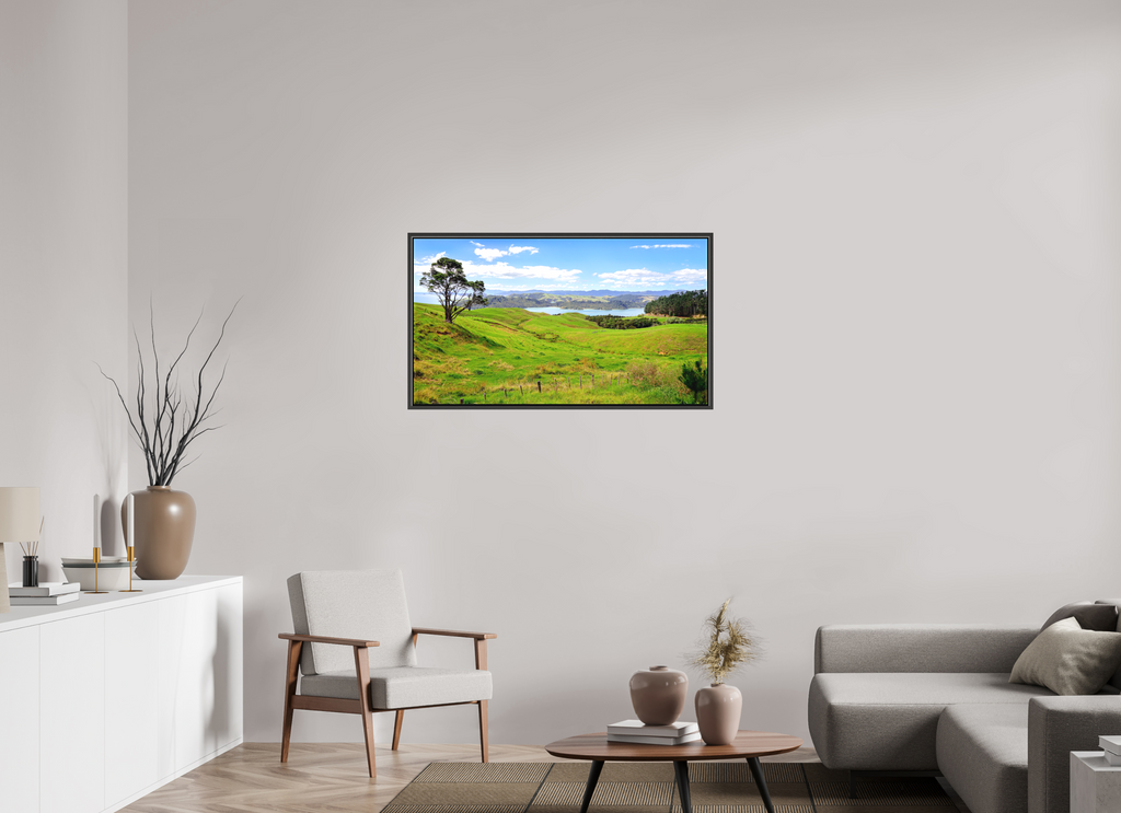 107.5 x 60 cm, Canvas Coromandel Landscape - New Zealand