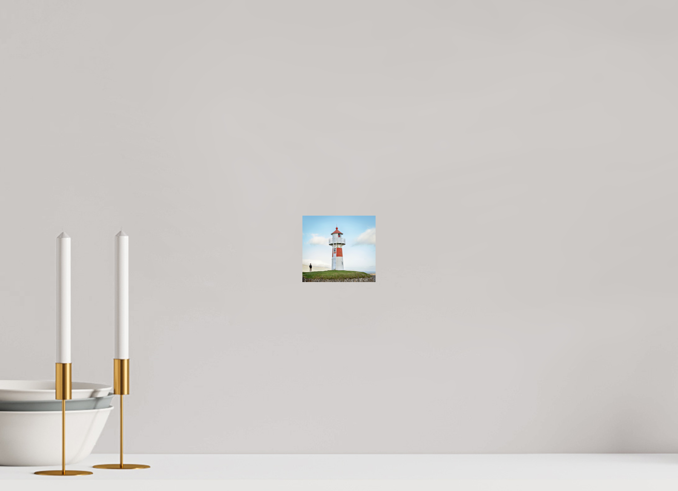 11 x 10 cm, Photo Print On Fuji Crystal DP II Edge of the Horizon