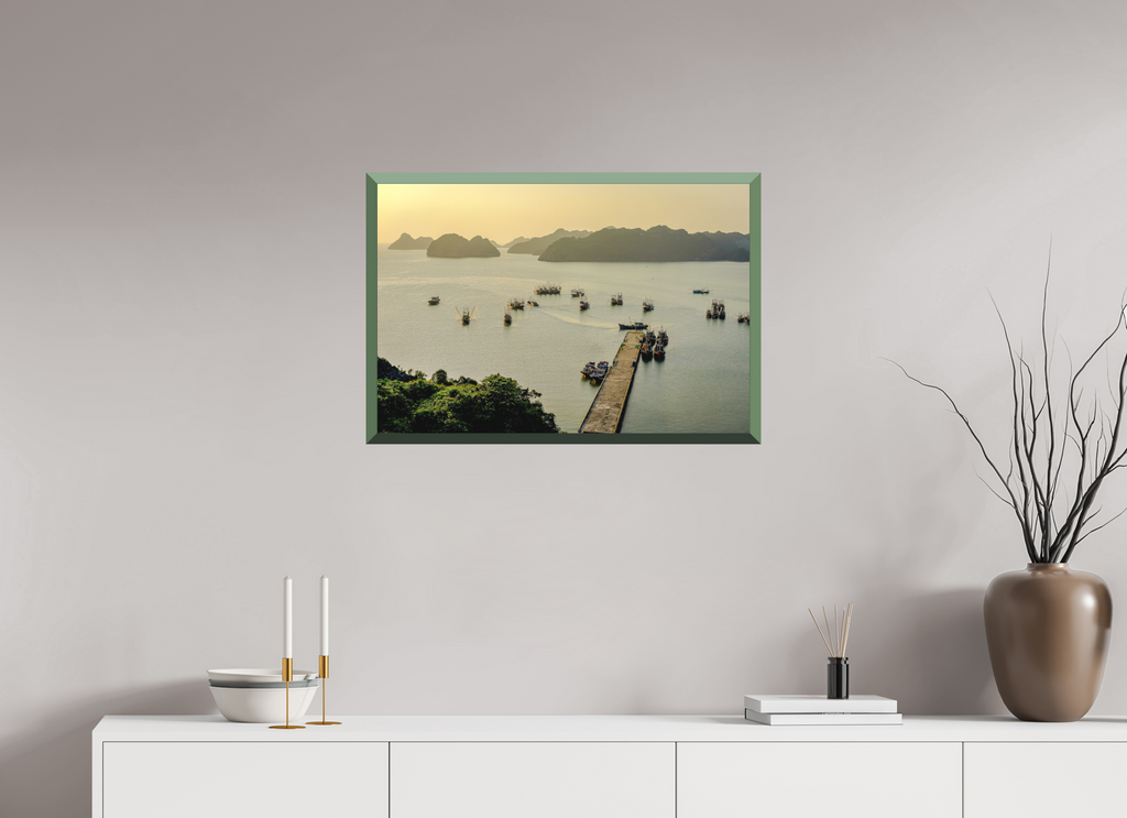 73.9 x 50 cm, Whitewall Design Edition Golden Harbour – Cat Ba Island, Vietnam