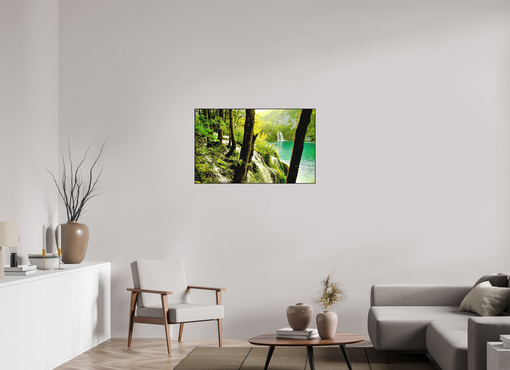 97.4 x 60 cm, Solid Wood Artbox A Lush Forest in Tears