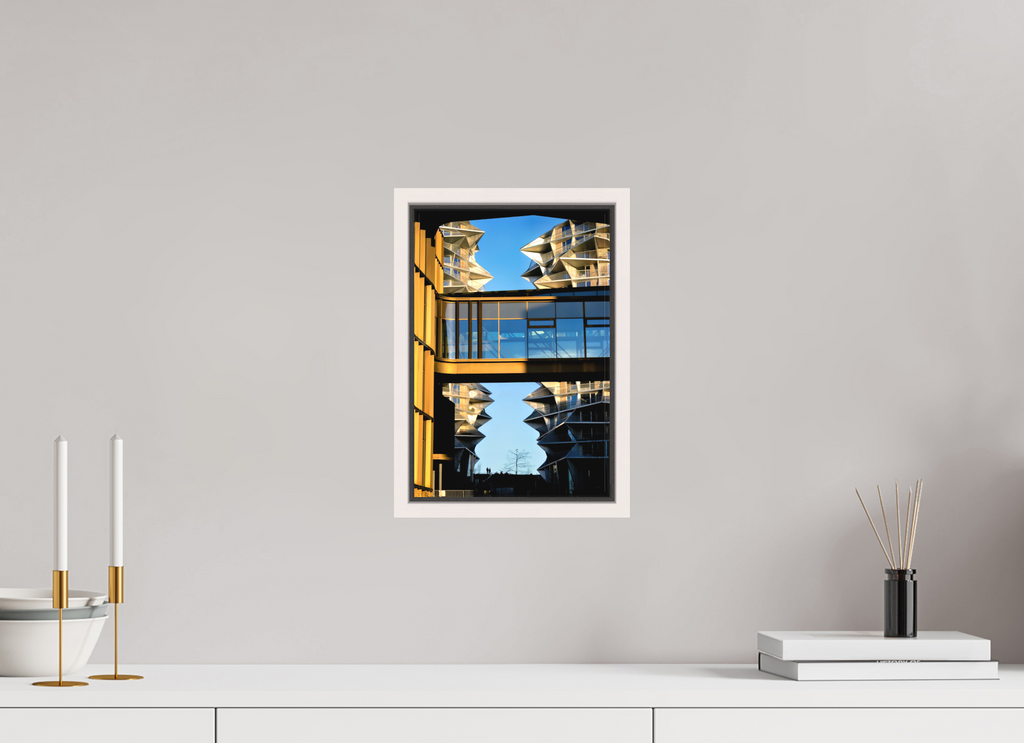 20 x 30 cm, Matte Canvas 15 mm Frame Between the Towers