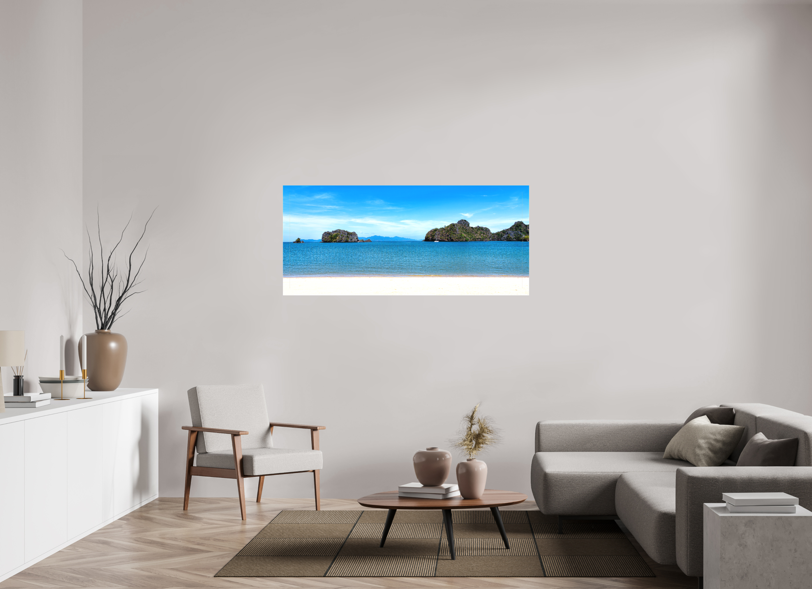 158.1 x 70 cm, Matte Canvas on Stretcher Frame Tanjung Rhu Serenity, Langkawi