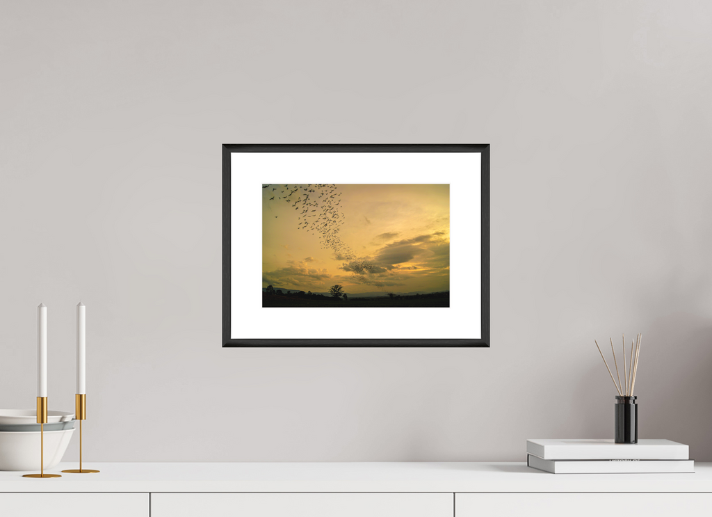 30 x 20 cm, Changeable Magnetic Frame - Hahnemühle Fineart Pearl Dusk Emergence