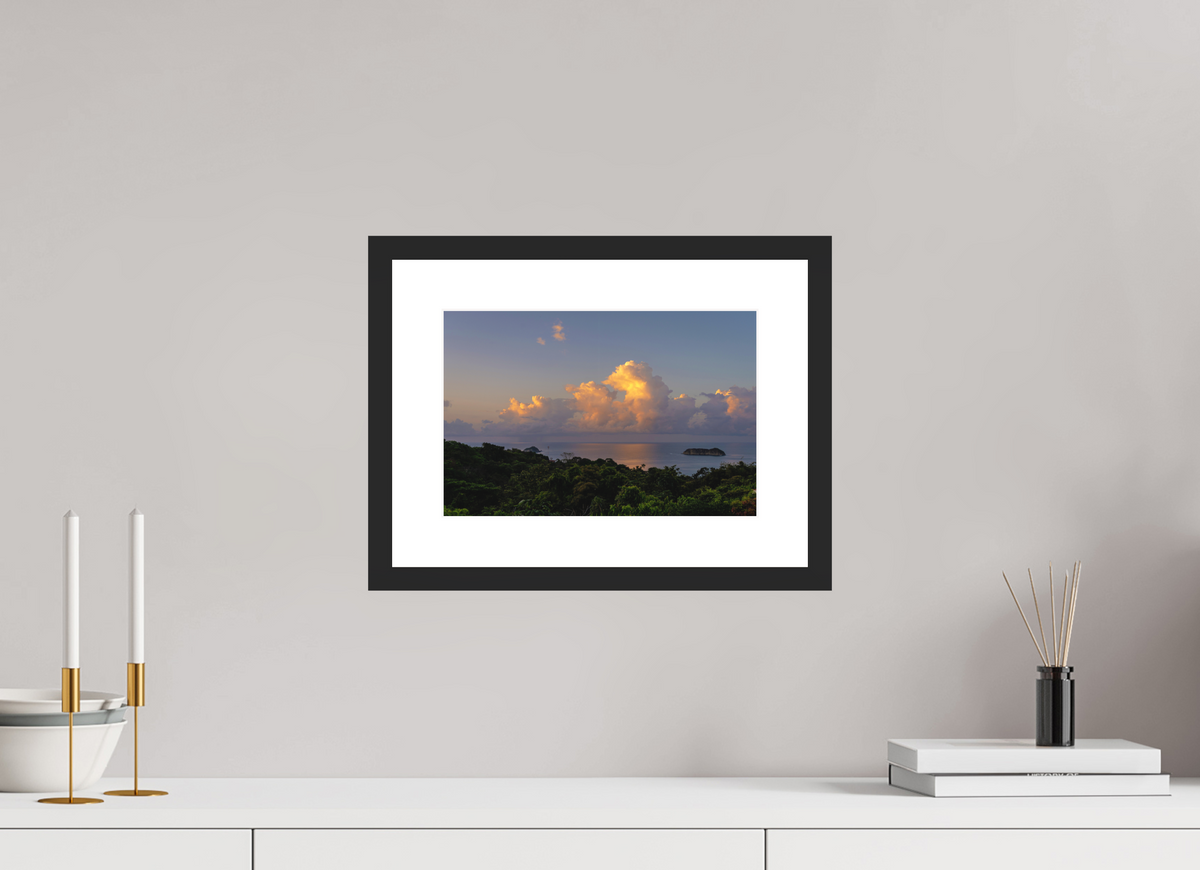 30 x 20 cm, Photo Print On Fuji Crystal DP II Matte Morning Clouds - Costa Rica