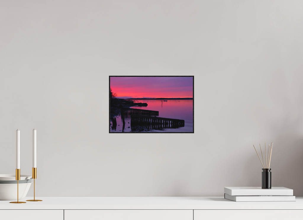 30 x 20 cm, Solid Wood Artbox After Sunset