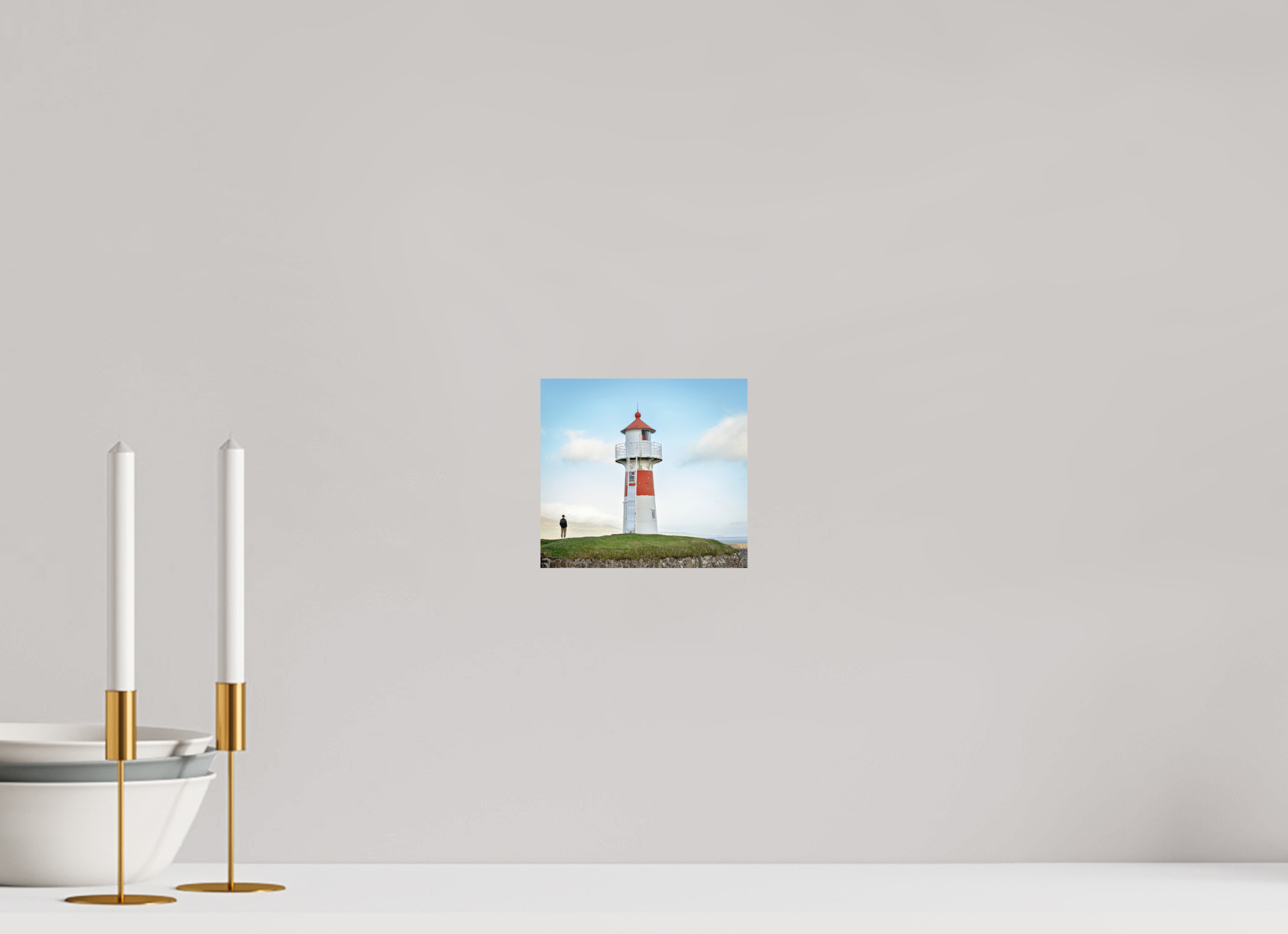 16.4 x 15 cm, Fine Art Print Smooth Edge of the Horizon