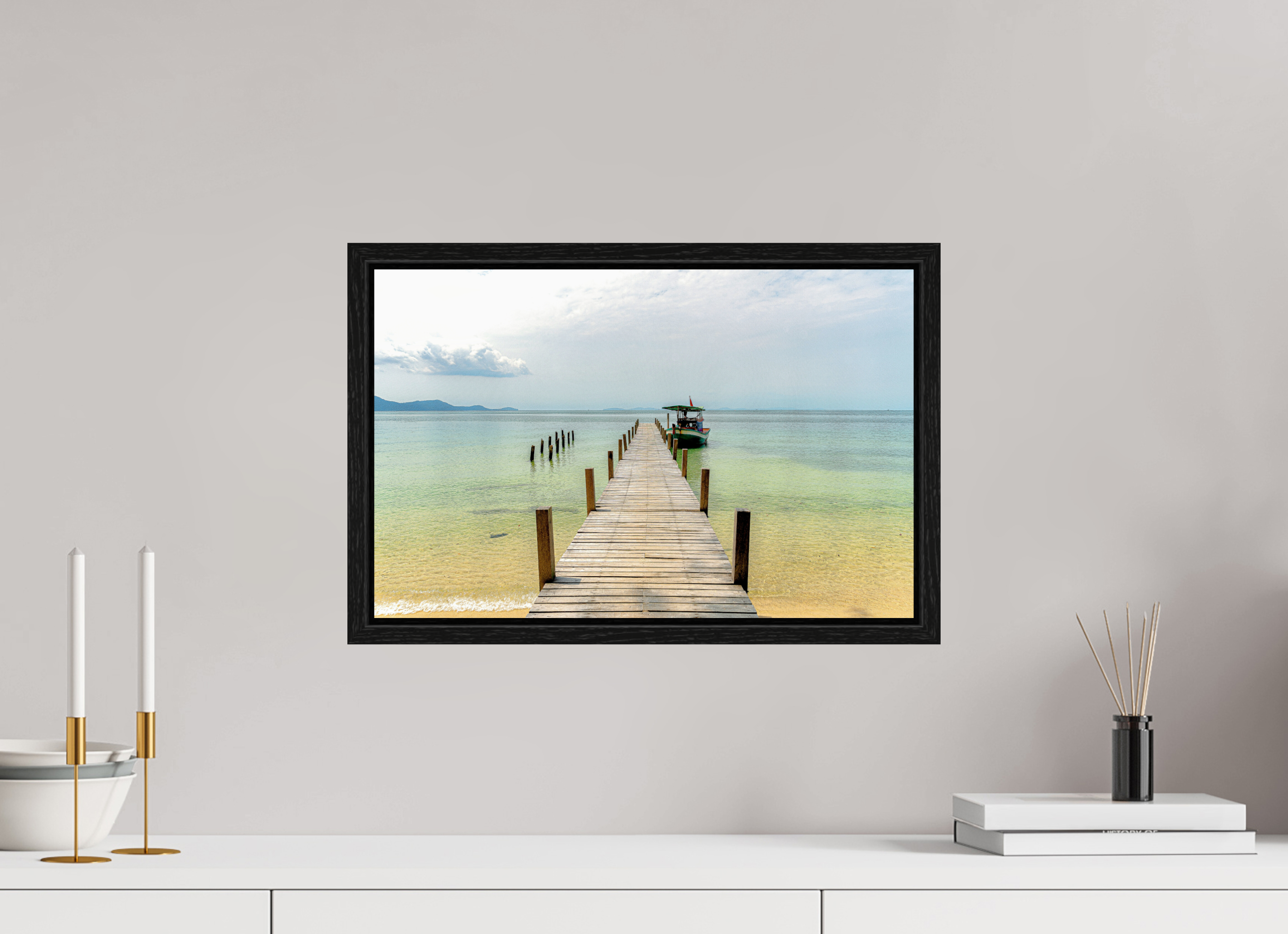 46.4 x 30 cm, Floater Frame Starfish Shores, Phú Quốc, Vietnam
