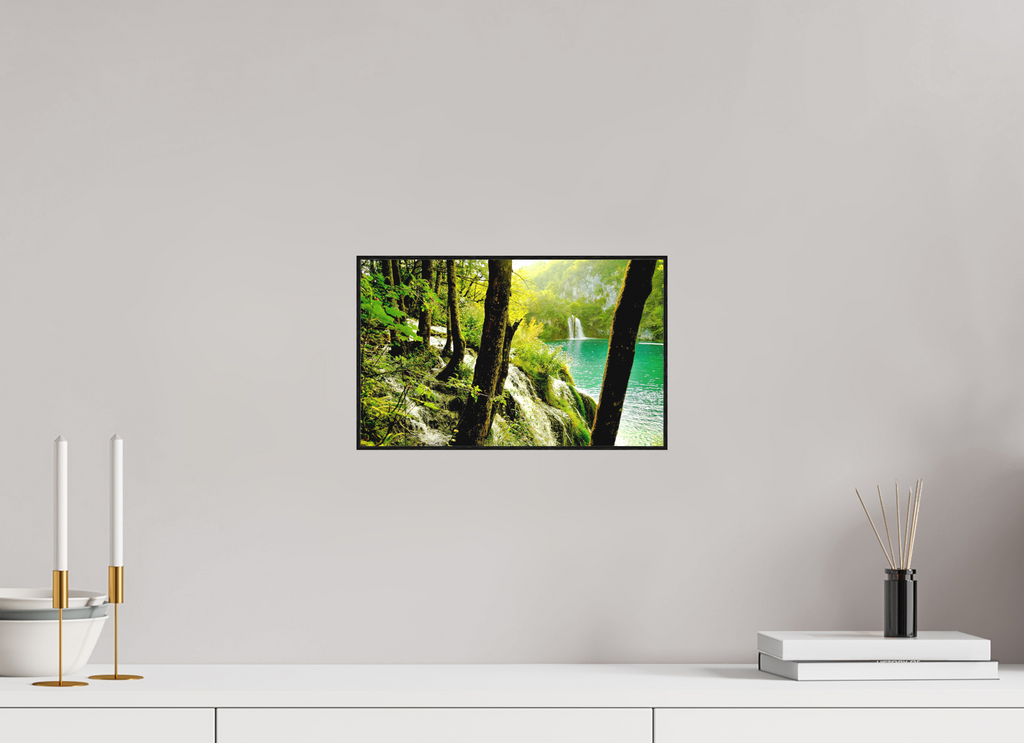 32.5 x 20 cm, Solid Wood Artbox A Lush Forest in Tears