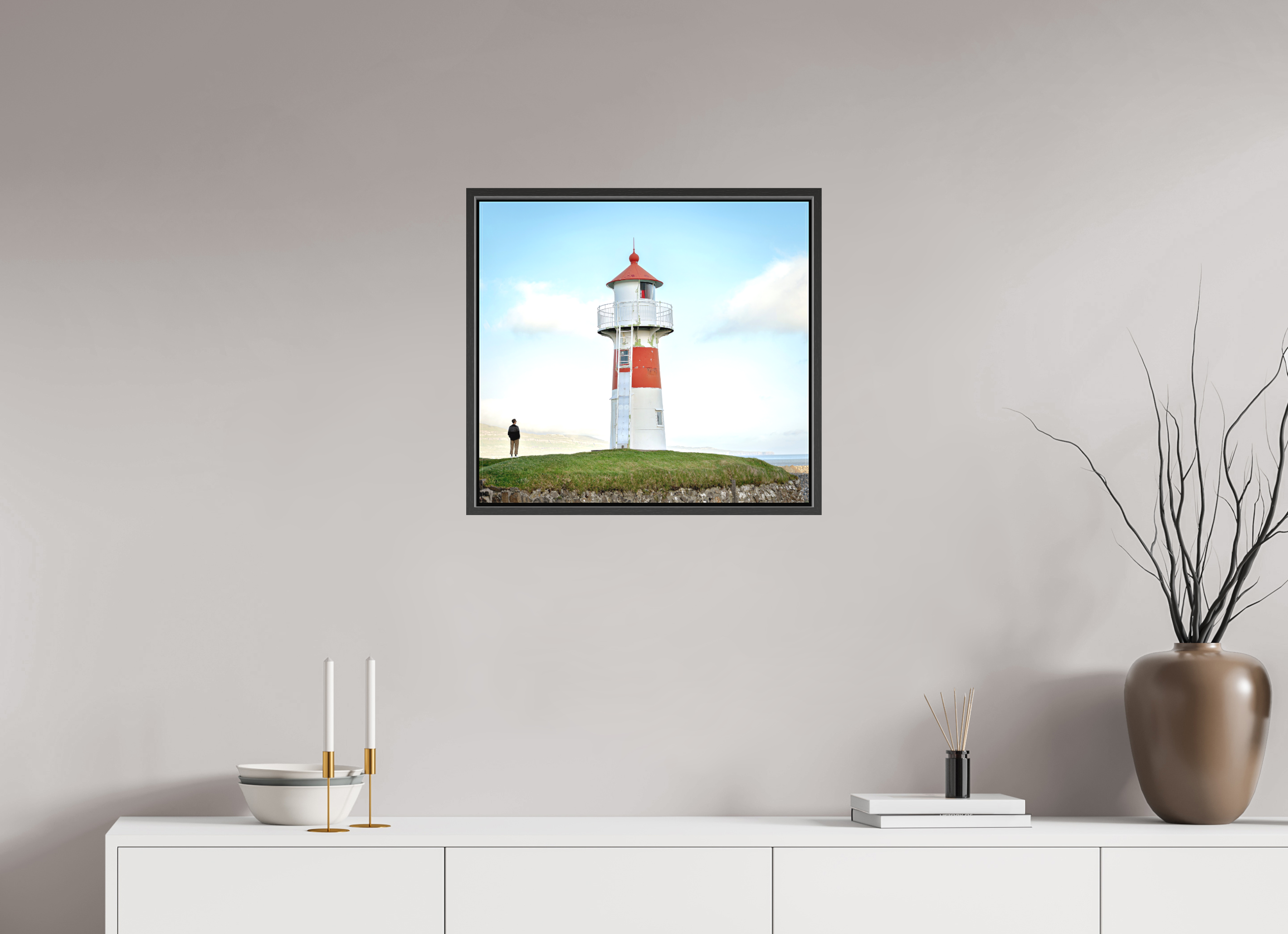 54.8 x 50 cm, Canvas Edge of the Horizon