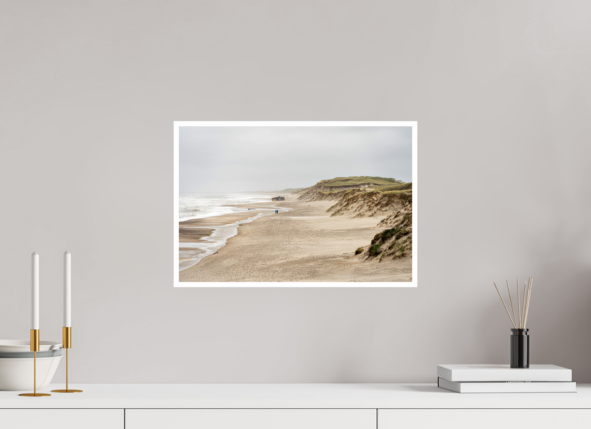 45 x 30 cm, Fujiflex High Gloss with 1 cm Border Northern Dunes - Hvide Sande - Denmark