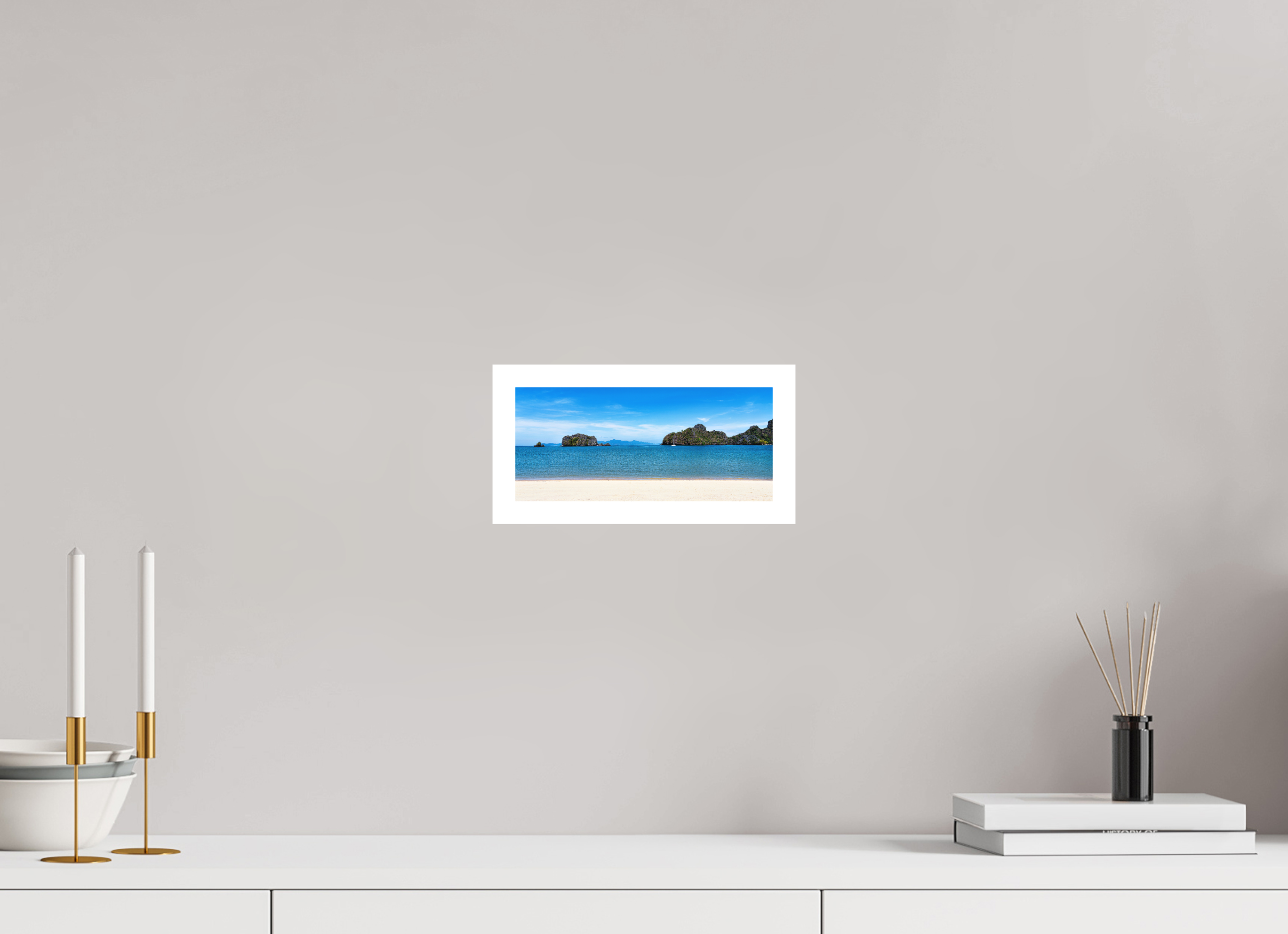 22.6 x 10 cm, Print on Forex with Mounting Tanjung Rhu Serenity, Langkawi