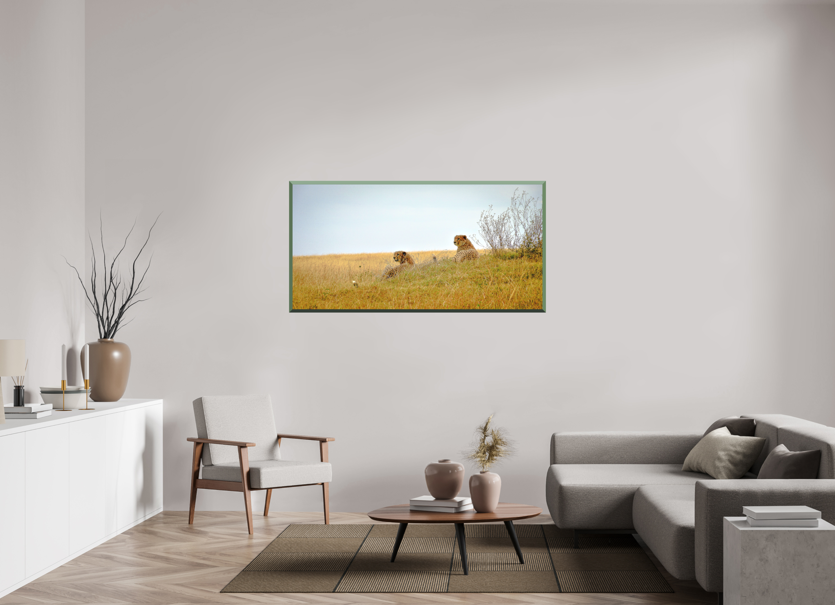 158.3 x 80 cm, Whitewall Design Edition Cheetah Connection