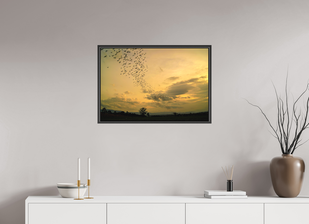 75 x 50 cm, Canvas Dusk Emergence