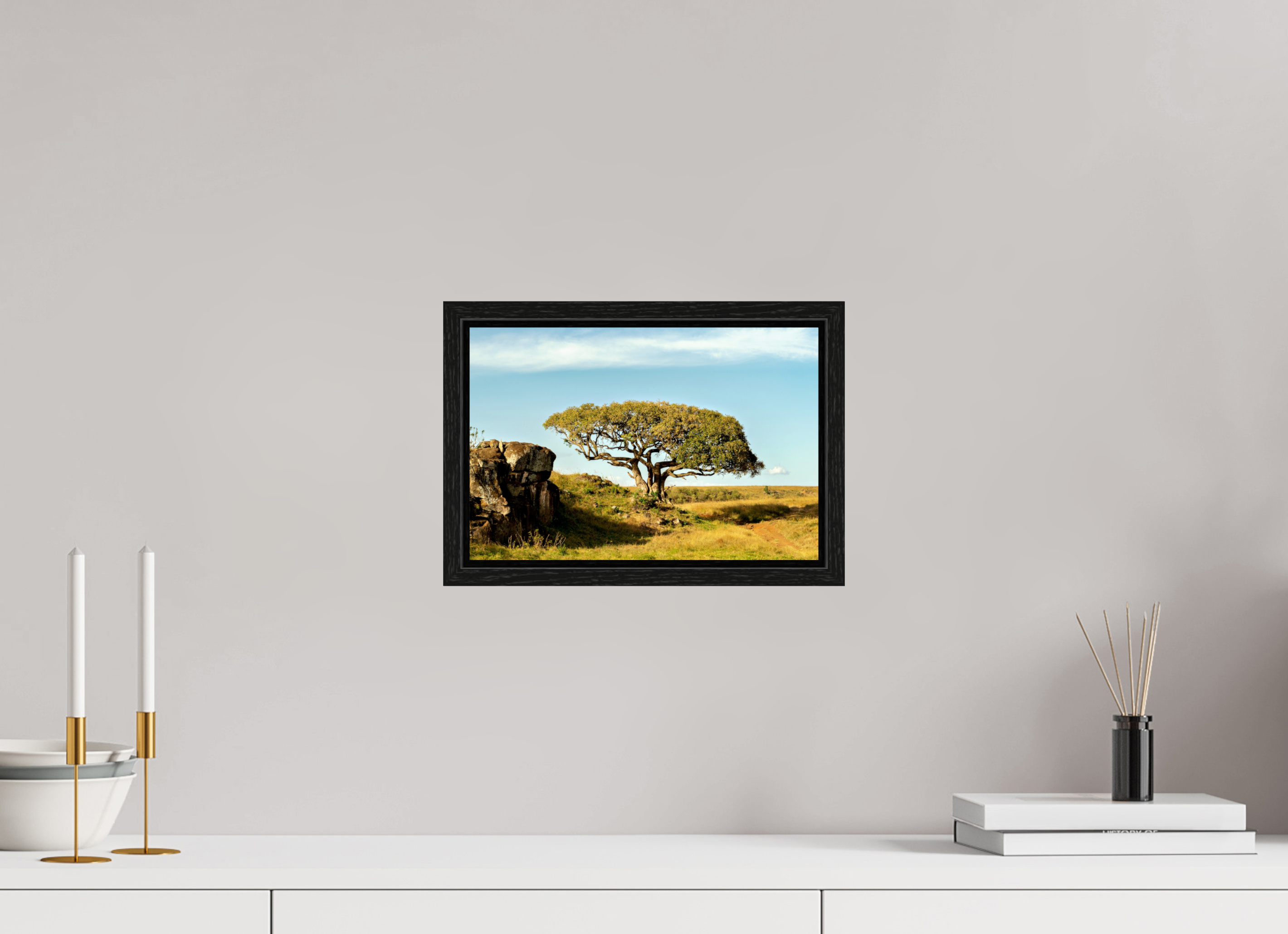 30 x 20 cm, Floater Frame Her Majesty Tree