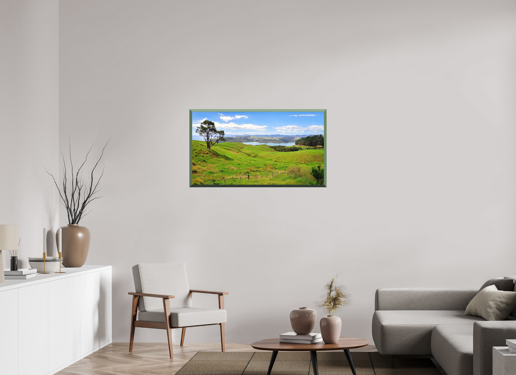 107.5 x 60 cm, Whitewall Design Edition Coromandel Landscape - New Zealand