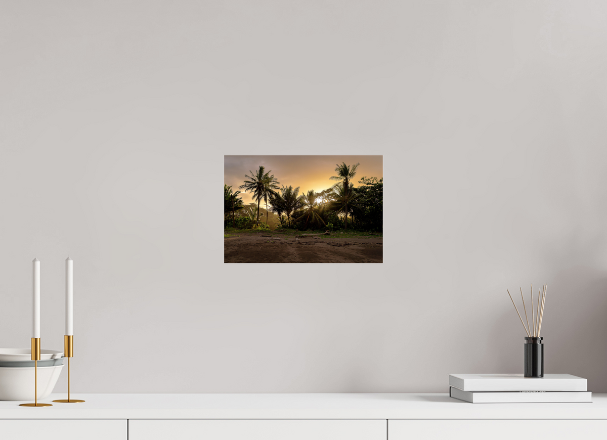 29.4 x 20 cm, Photo Print Under Acrylic Glass Evening Drift