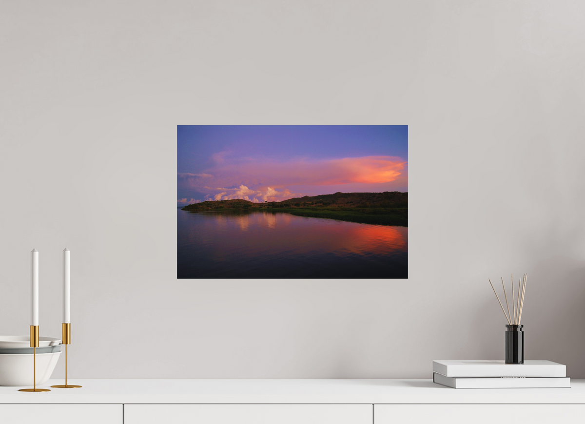 45 x 30 cm, Fine Art Print Smooth Sunrise Hues - Tanzania